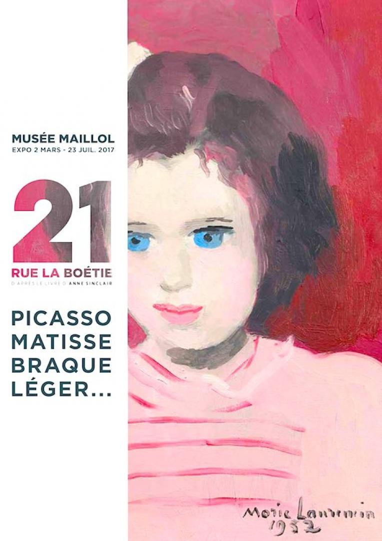 L’exposition « 21 Rue  Boétie. Picasso » Du 2 mars au 23 juillet 2017 au Musée Maillol